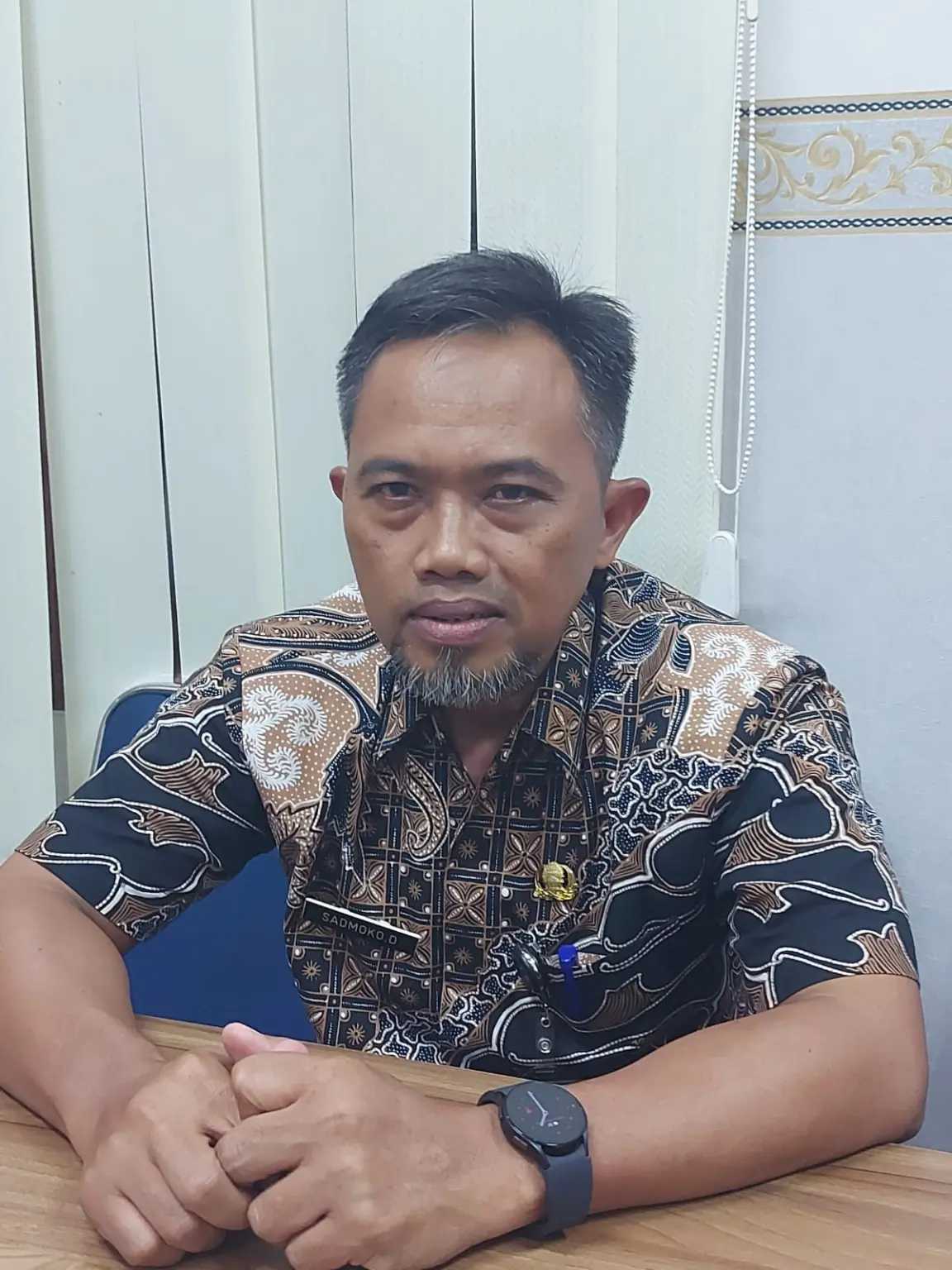 Sekretaris Daerah Kabupaten Cilacap, Sadmoko Danardono (Foto: Earlena)