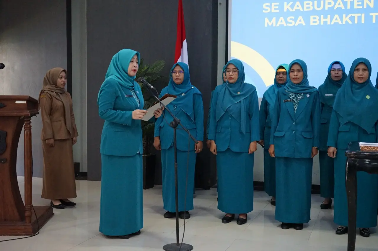 Pelantikan PKK Kecamatan
