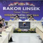 Polda Jateng Rakor Pengamanan Natal dan Tahun Baru