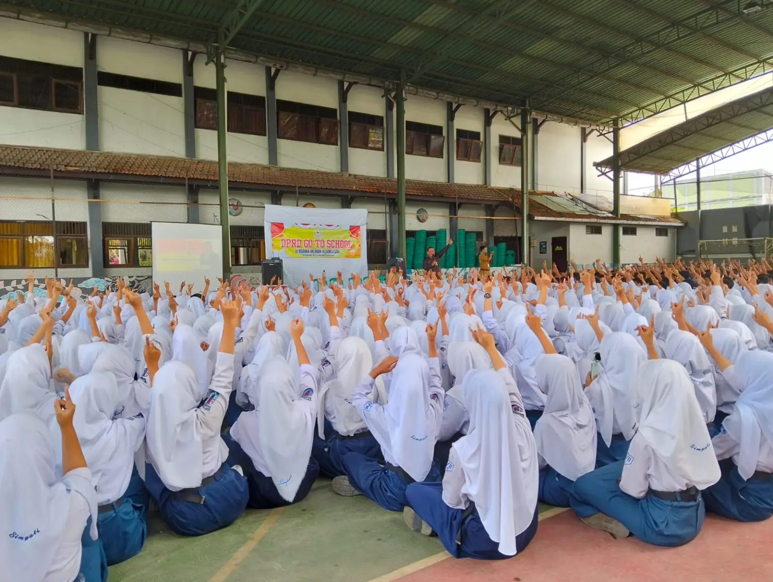 Siswa SMPN 1 Bawang