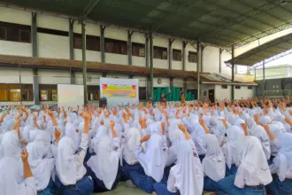 Siswa SMPN 1 Bawang
