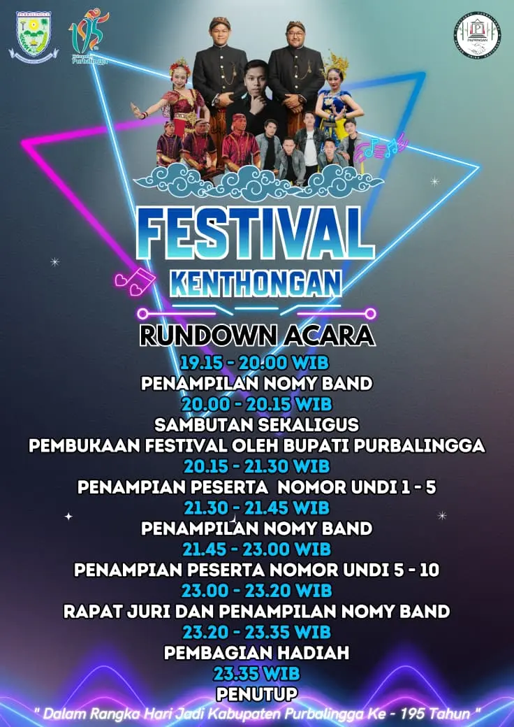 whatsapp image 2025 12 10 at 08.45.28 10 Grup Ramaikan Festival Kenthongan Hari Jadi ke-195 Purbalingga, Ini Jadwalnya