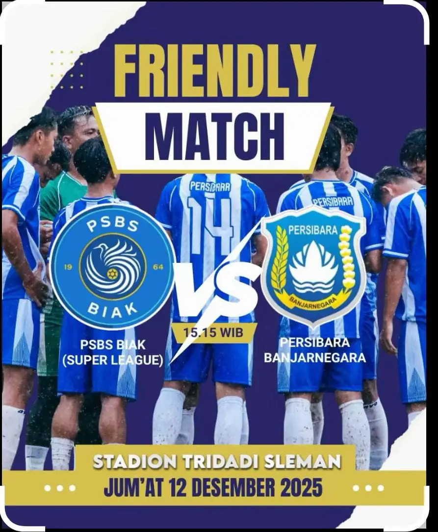 Persibara Banjarnegara vs PSBS Biak