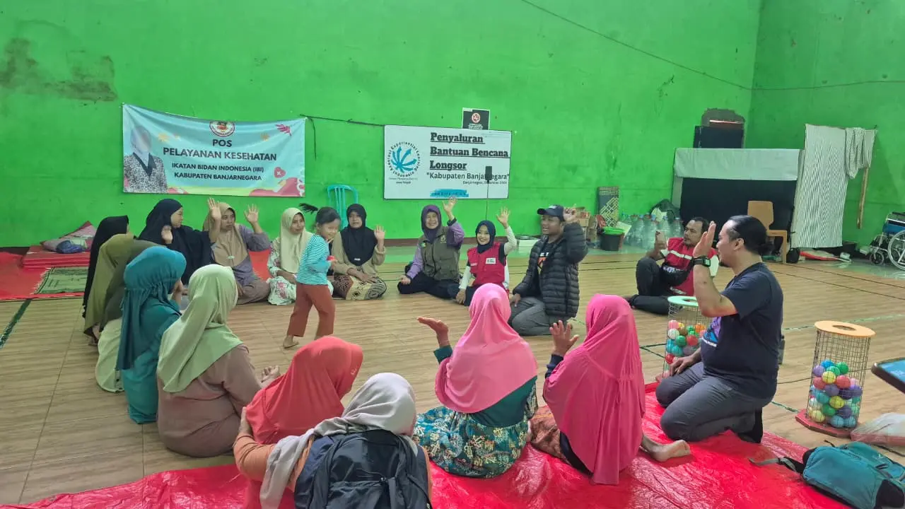 Fun Game korban longsor Situkung