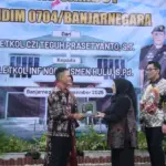 Pisah sambut Dandim 0704 Banjarnegara