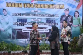 Pisah sambut Dandim 0704 Banjarnegara