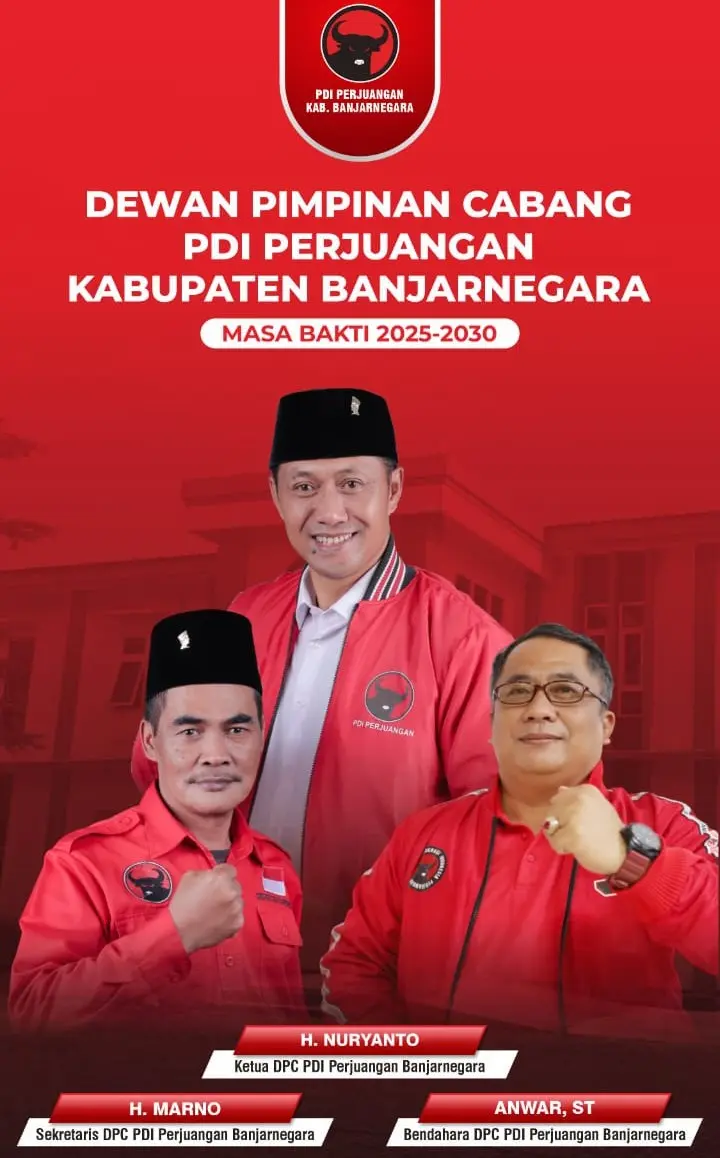 Ketua DPC PDI Perjuangan Banjarnegara