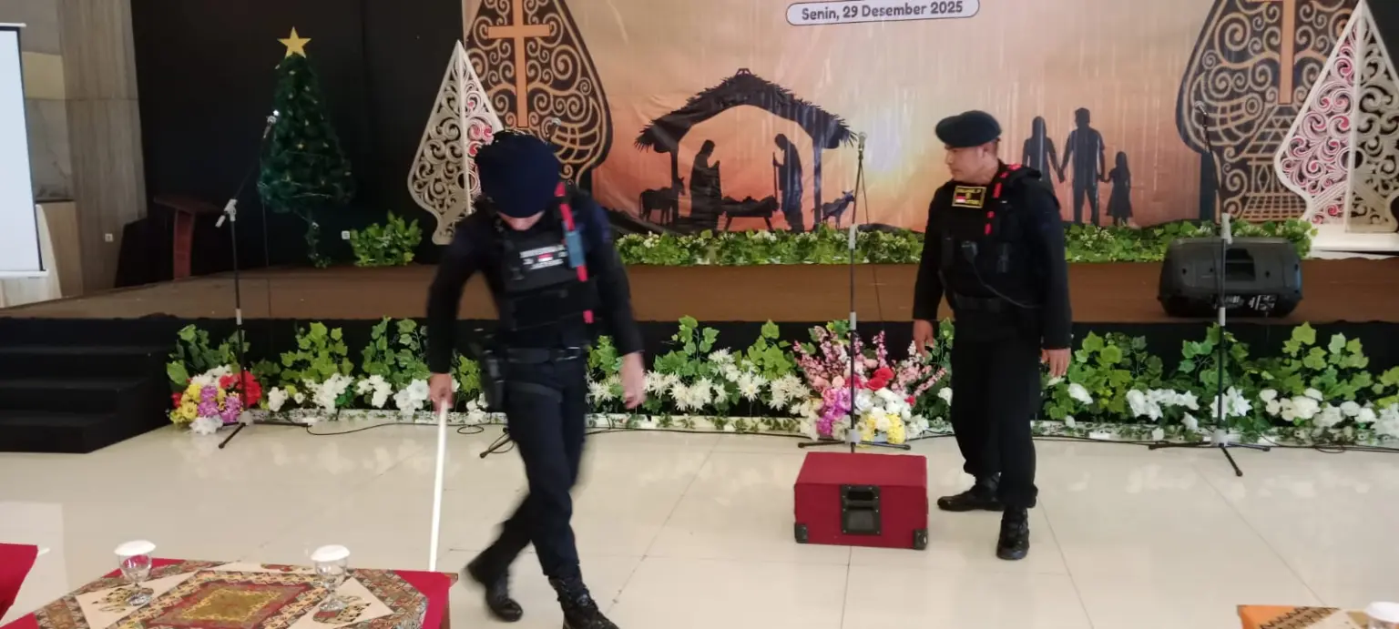 Sterilisasi jelang Natal Bersama