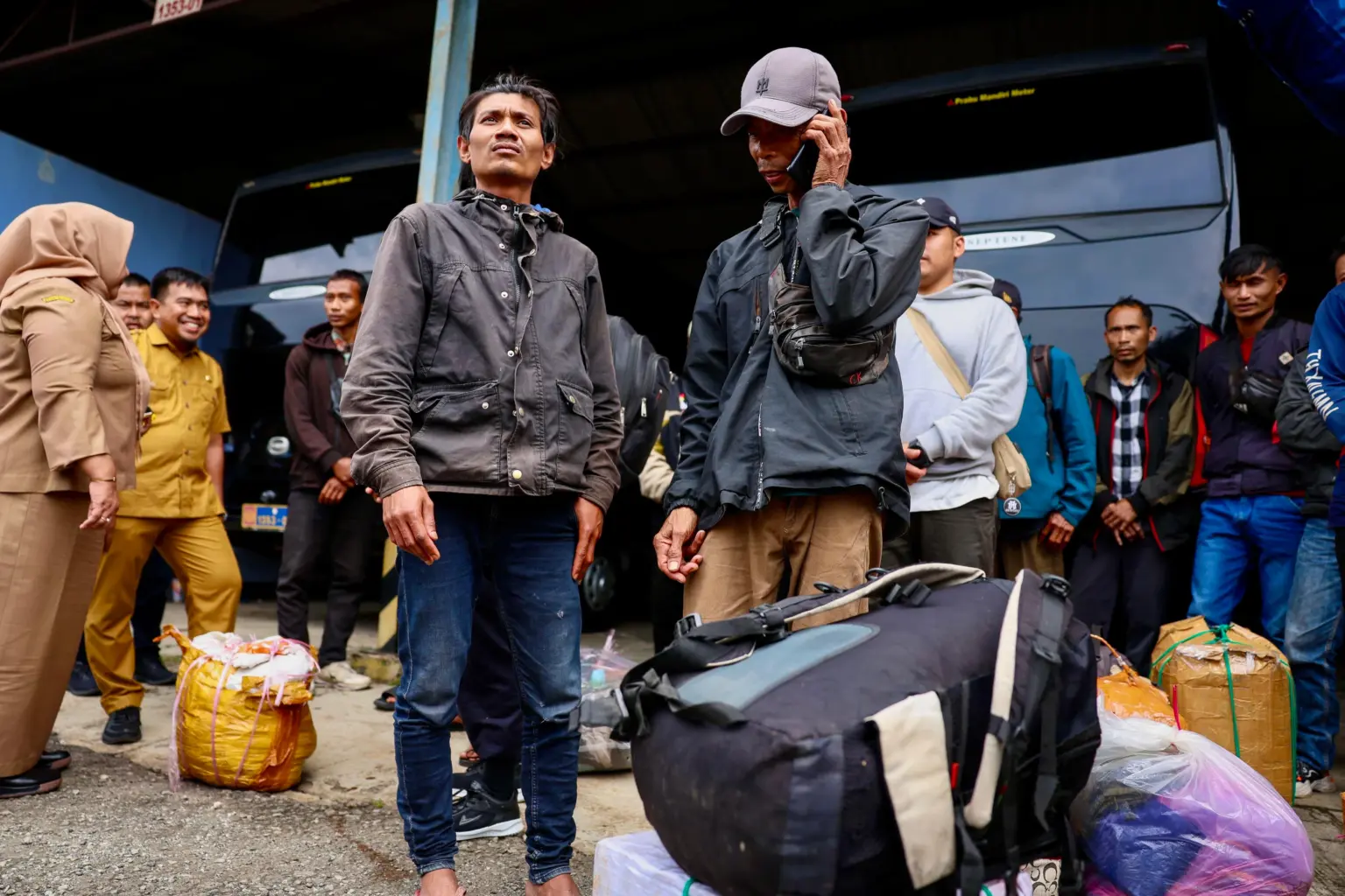 Warga Jateng Korban Banjir Bandang Aceh