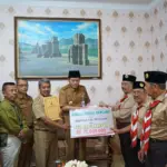 Kwarcab Magelang serahkan bantuan untuk korban longsor Pandanarum
