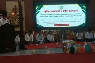 Tahun baru banyumas pendopo si panji