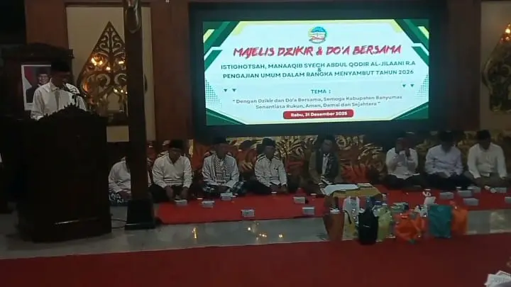 Tahun baru banyumas pendopo si panji