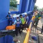 Mayat di bendung manganti cilacap