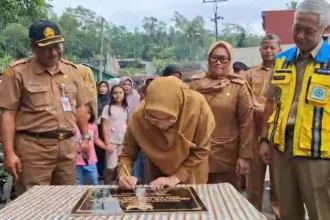 Peresmian jembatan panaraban