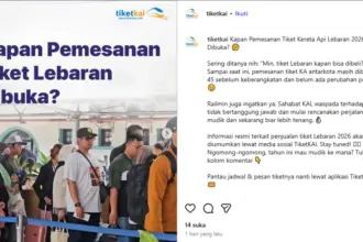 Tiket Kereta Lebaran 2026