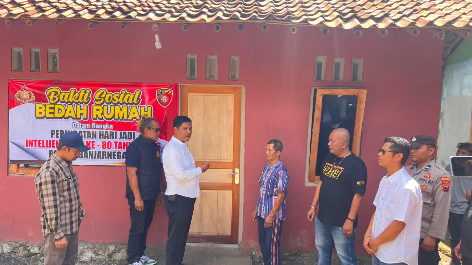 Bedah Rumah HUT Intelkam