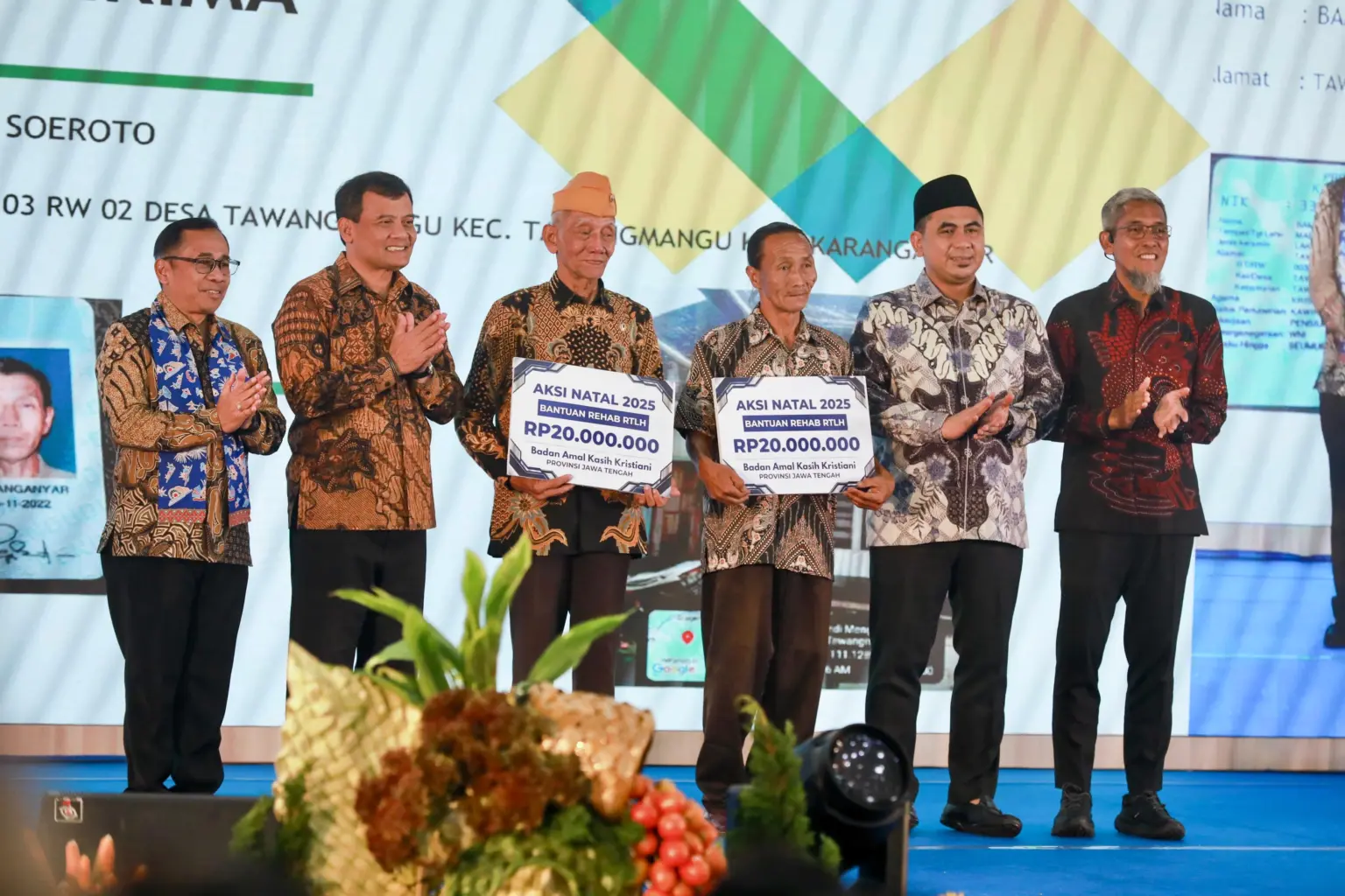 Gubernur Jateng dalam Peluncuran Si Dia Baik