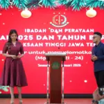 Natal bersama Kejaksaan Tinggi Jateng