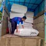 bantuan korban banjir didistribusikan