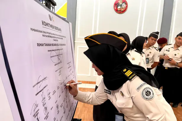 penandatanganan zona integritas