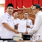 penyerahan SK plt bupati Pati