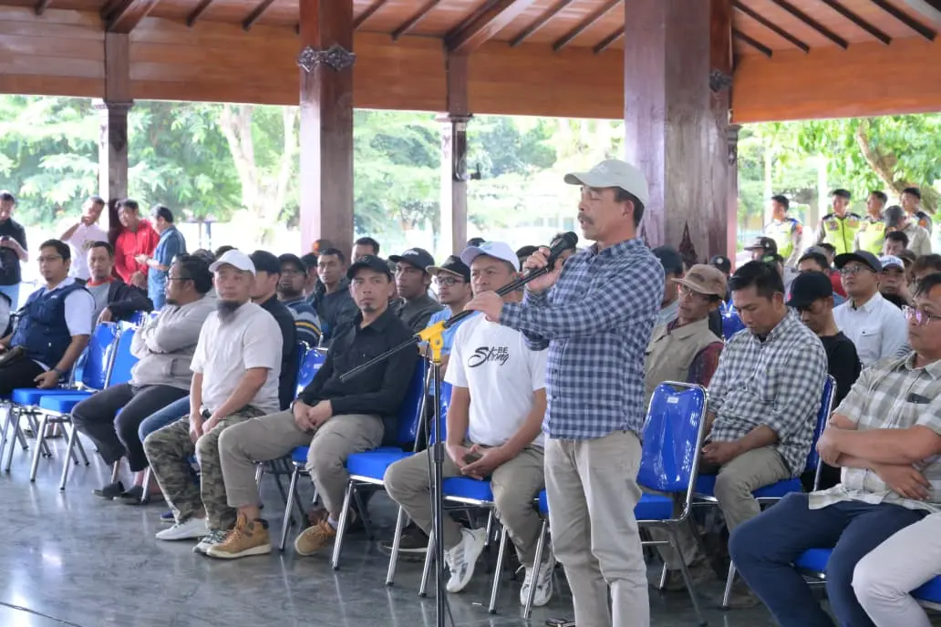 audiensi Petani kentang