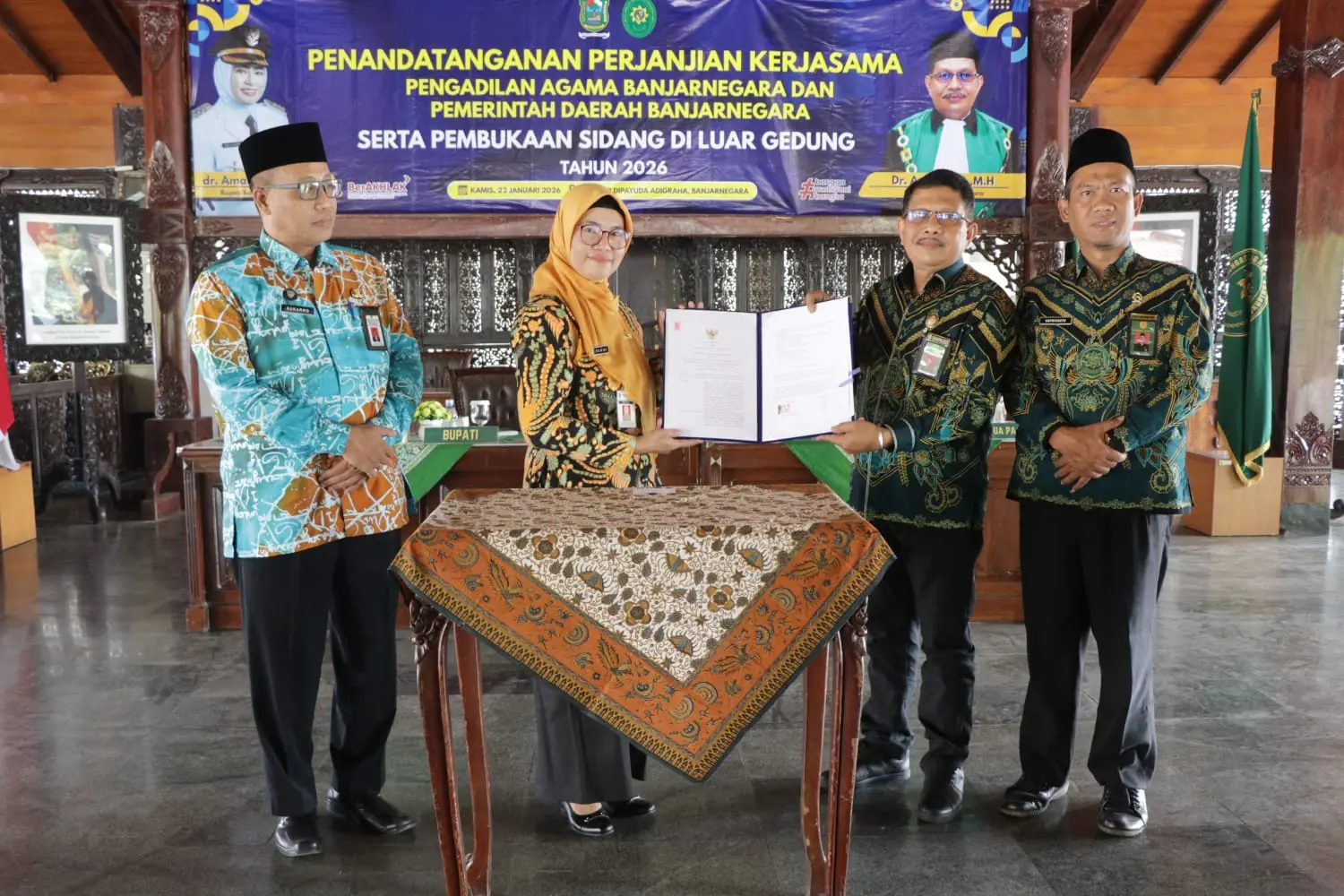 Pemkab Jalin kerjasama dengan Pengadilan Agama untuk layanan hukum