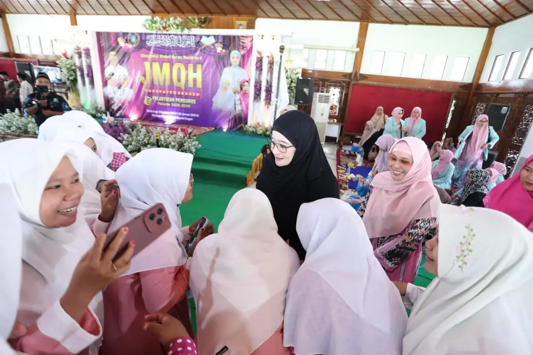 Ning Nawal dalam acara JMQH