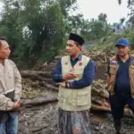 Wagub tinjau banjir di Lereng gunung Slamet