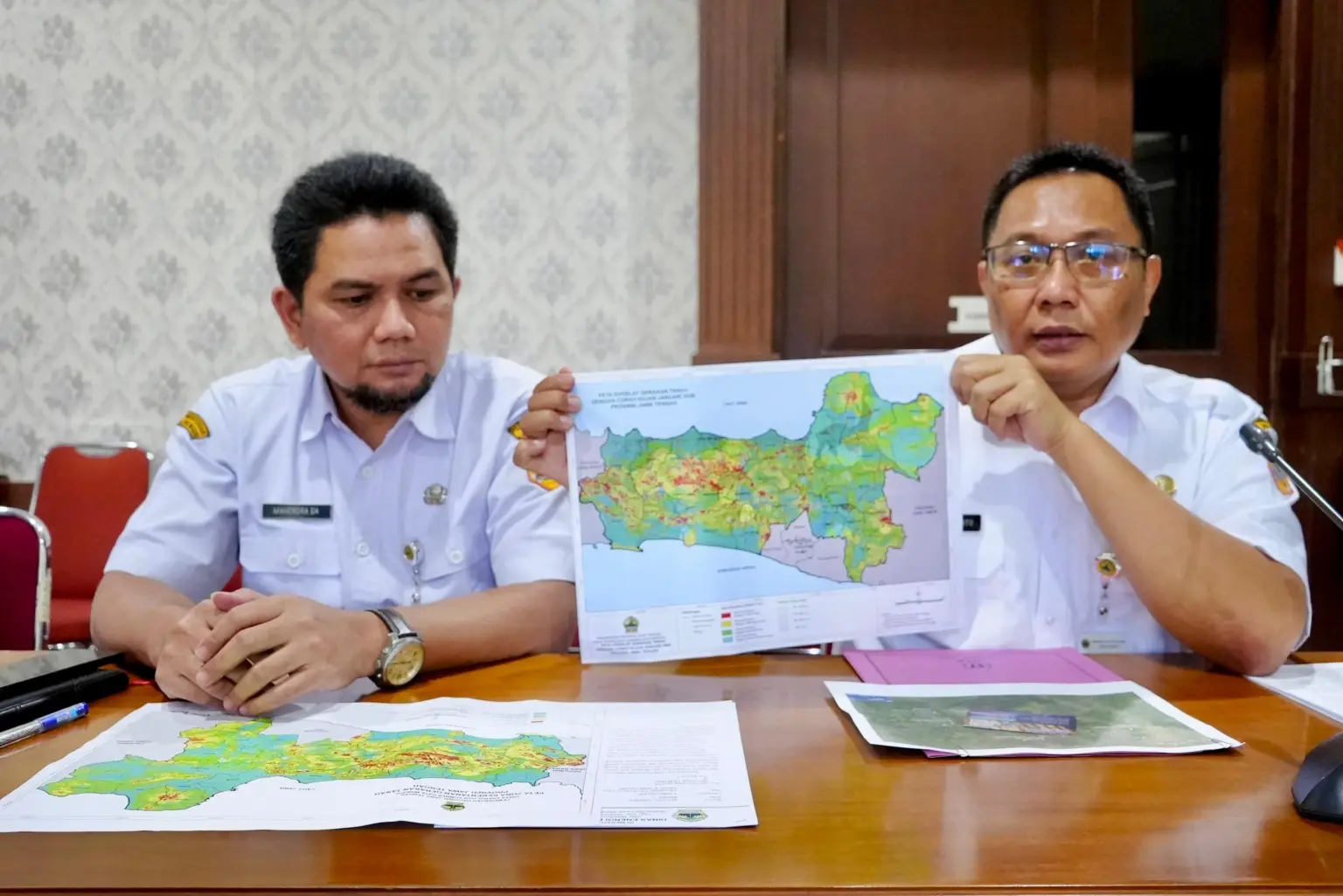 Dinas ESDM tunjukkan hasil kajian longsor