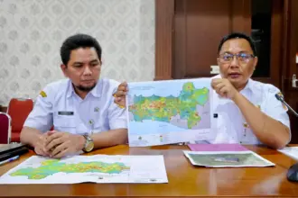 Dinas ESDM tunjukkan hasil kajian longsor