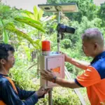 Pasang EWS untuk deteksi longsor