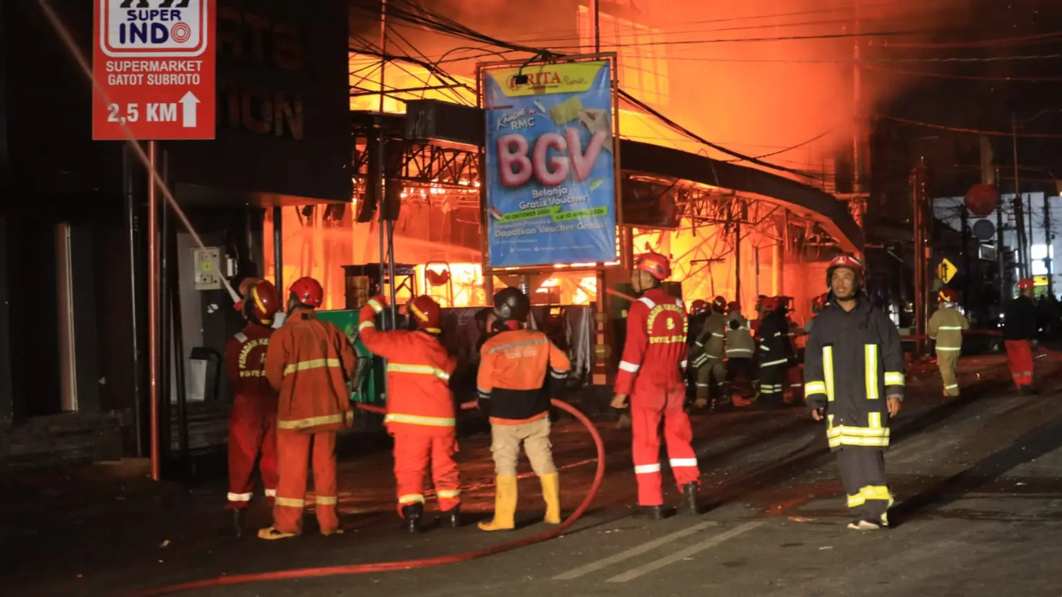 Damkar kilang pertamina cilacap rita pasaraya