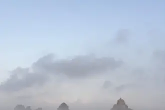 Ilustrasi fenomena Dukhan atau munculnya kabut tebal yang menyelimuti bumi di akhir zaman.(dok Pixabay)