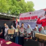 Tim Anggota Komisi XI DPR RI Fraksi PDI Perjuangan, Kaisar Kiasa Kasih Said Putra, serap aspirasi warga Kroya. (Faiz Ardani).