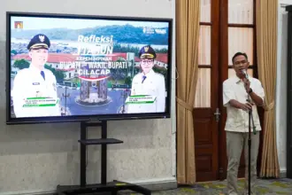 Setahun Syamsul–Ammy, Jalan Mantap Cilacap Tembus 78,02 Persen