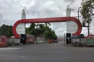 Kawasan GOR Satria Purwokerto, yang saat ini menjadi objek lelang mitra kerjasama pengelolaan parkir.