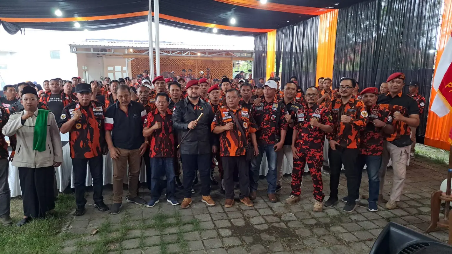 Pelantikan ketua mpc pemuda pancasila cilacap rio aditya