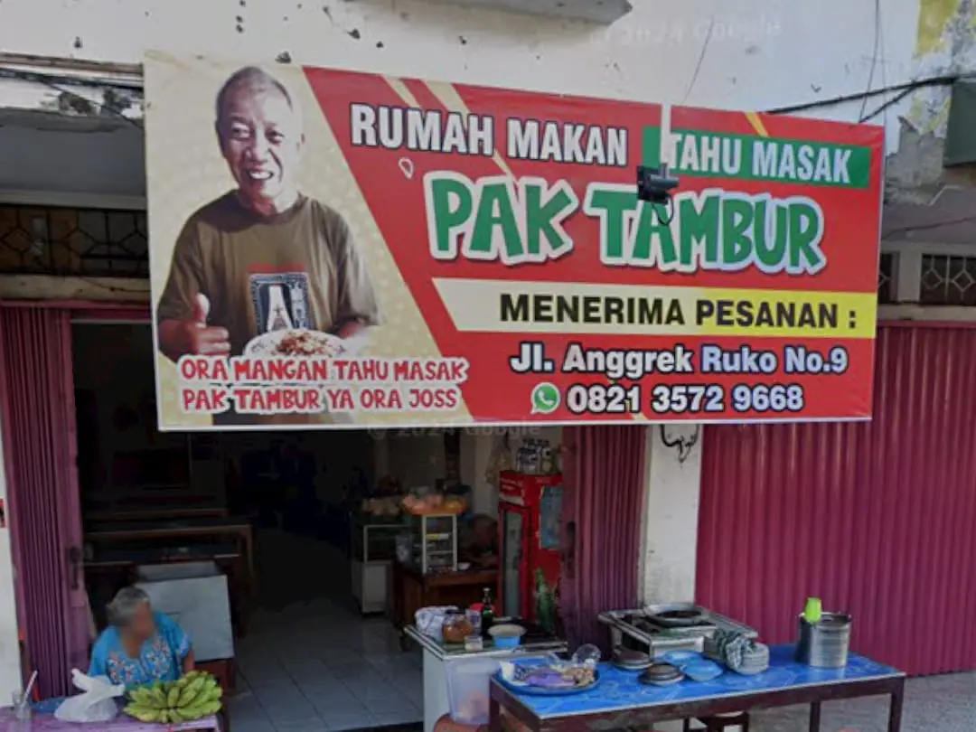 Tahu masak pak tambur
