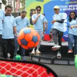 Sekda Jateng lakukan TVRI Kick Off Piala Dunia 2026.