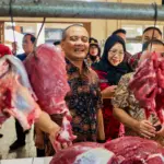 kunjungan gubernur soal harga bahan pokok termasuk harga cabai