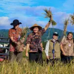 Gubernur Ahmad Luthfi panen raya