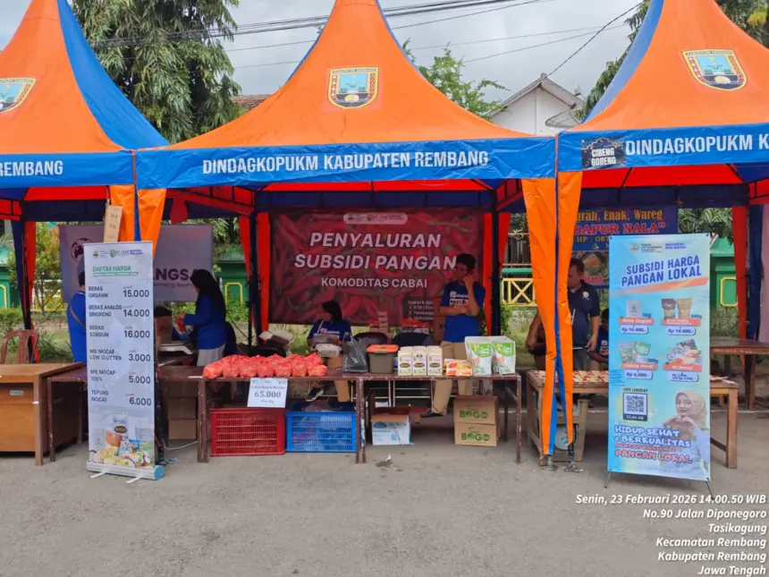 operasi pasar tekan harga cabai