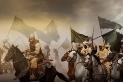 Ilustrasi melawan Yakjuj dan Makjuj. Foto: Islam Knowledge Library