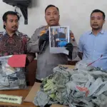 Barang bukti pembunuhan wn singapura di cilacap