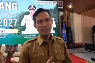 Bupati Cilacap Syamsul Auliya Rachman. (Faiz Ardani).