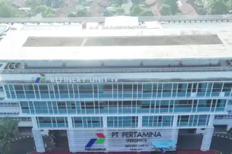 Ratusan pekerja Pertamina Patra Niaga Kilang Cilacap gelar halal bihalal Idulfitri 1447 H. (Kilang Cilacap).