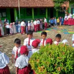 Halal bihalal sd negeri blimbing mandiraja banjarnegara