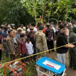 Evakuasi bocah tercebur sumur di Dusun Trajumaya RT 22/ RW 09 Desa Pasunggingan Kecamatan Pengadegan Kabupaten Purbalingga, Sabtu (21/3/2026). (Foto :Dok BPBD Purbalingga)
