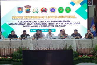 Jalur dan posko lebaran 2026 cilacap